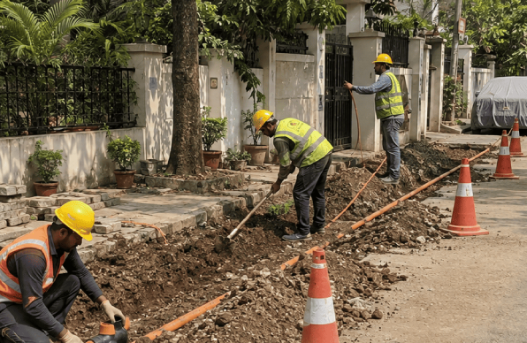 GAIL Gas – Bangalore - City Gas Pipeline - Sumeru EPC