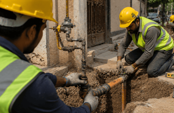 IGL – Delhi - City Gas Pipeline - Sumeru EPC