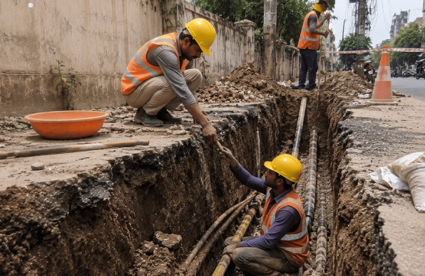 BPCL – Uttar Pradesh - City Gas Pipeline - Sumeru EPC