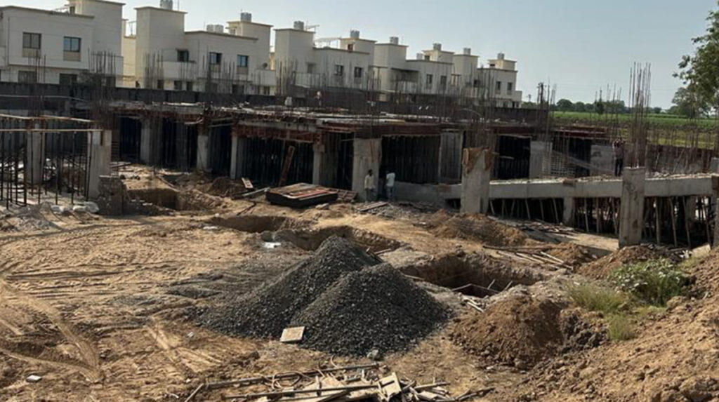 Golden Luxuria residential project by Sumeru EPC in Bharuch