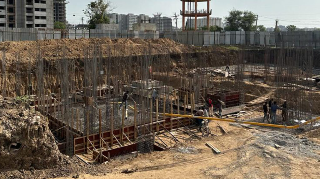 Golden Luxuria residential project by Sumeru EPC in Bharuch