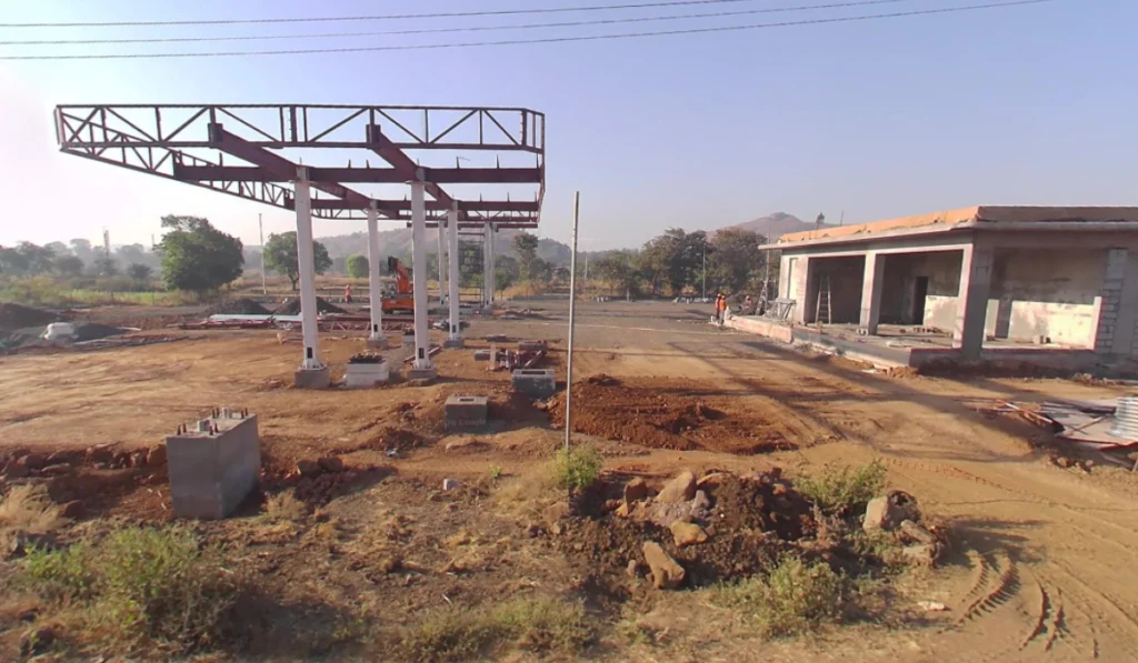 Completed Green Field Project by Sumeru EPC Pvt Ltd for Jio-bp in Igatpuri Maharashtra