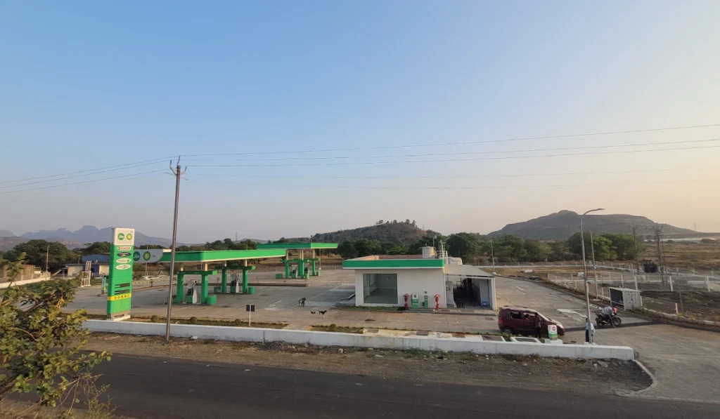 Completed Green Field Project by Sumeru EPC Pvt Ltd for Jio-bp in Igatpuri Maharashtra
