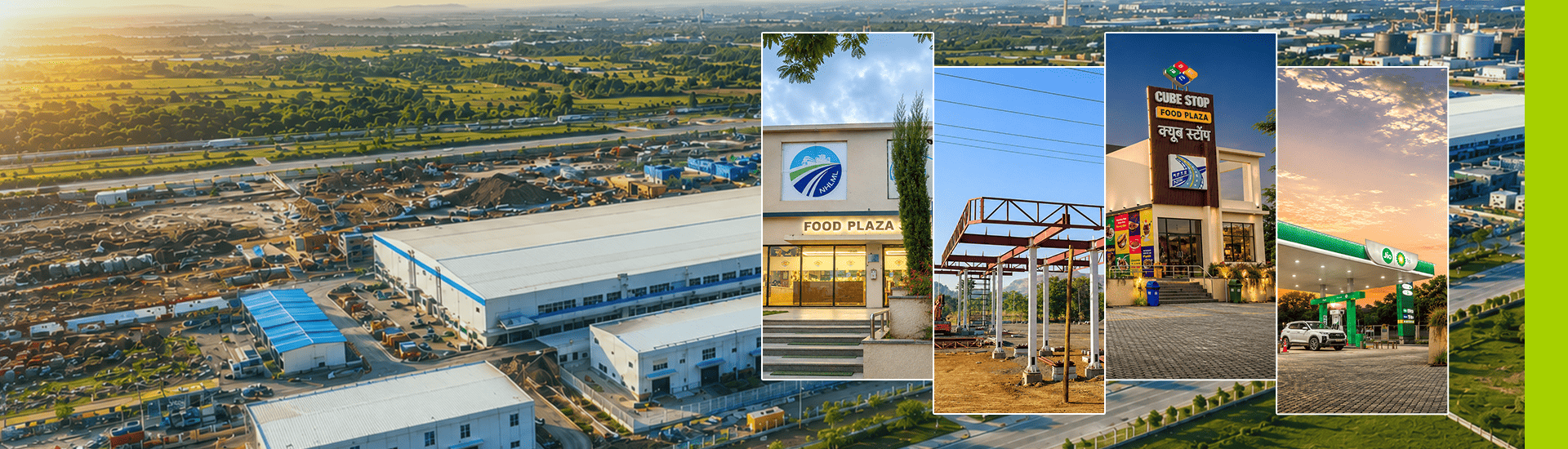 Green field infrastructure construction project by Sumeru EPC Pvt Ltd