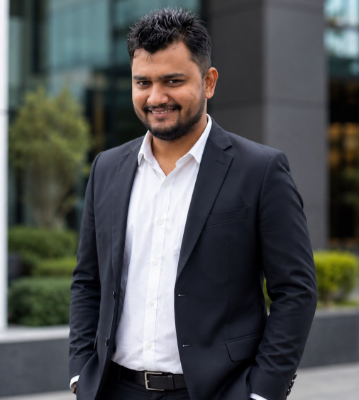 Mr. Nikunj Savaliya, Founder and Director of Sumeru EPC Pvt Ltd
